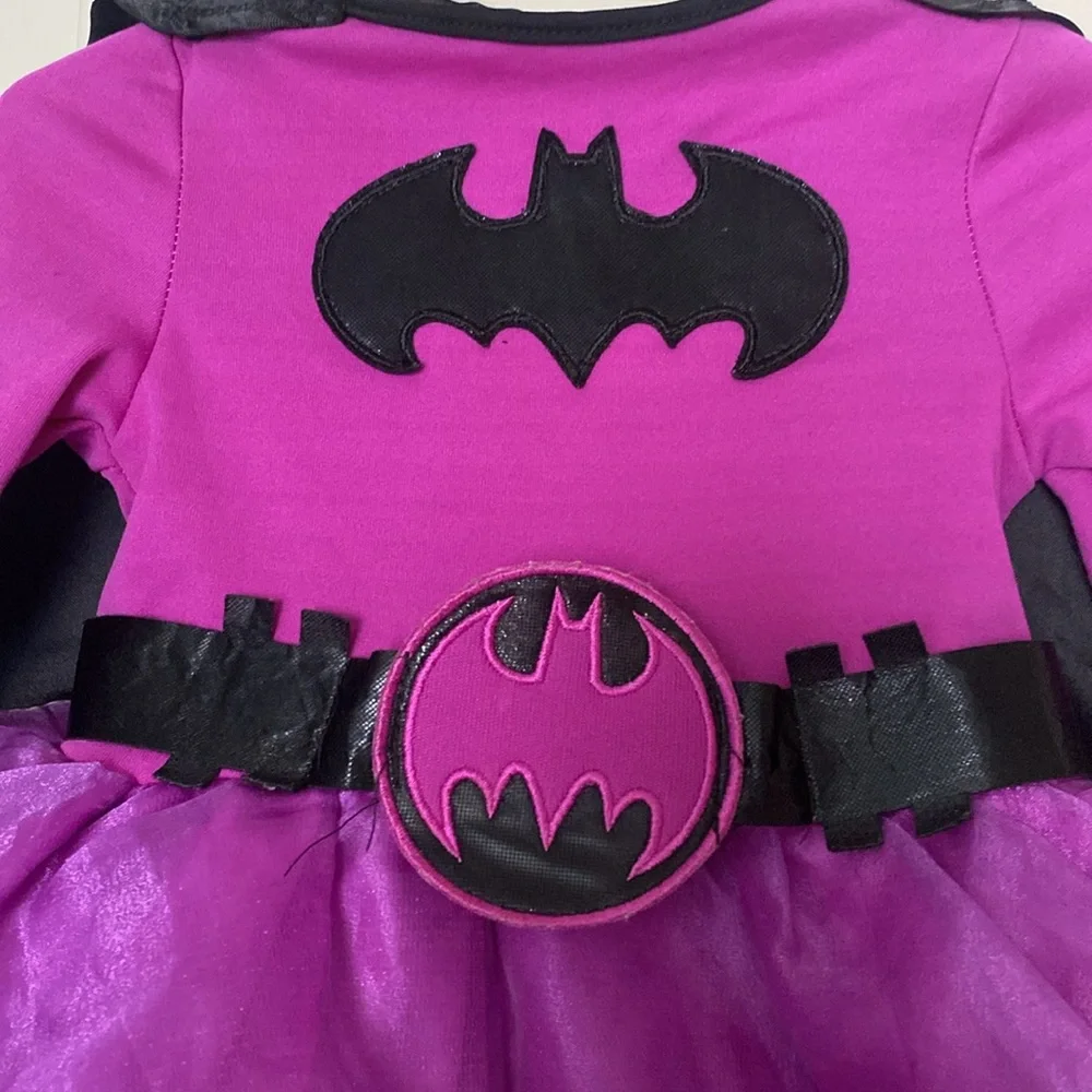 DC Comics Purple and Black Girls Batgirl Tutu Costume